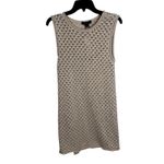 Sanctuary  Cream Crochet Knit Sleeveless Mini Dress Size XXL Photo 3