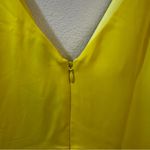 NBD  Women's Greta Gown Cut Out Maxi Dress in Yeillow Size Small NWT Photo 7