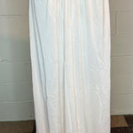 nightgown lace long pink nude nylon Size XL Photo 0