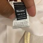 Elegant Cream Floral Women's Kimono Gold Size L Photo 4