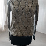 POL NWOT  crochet sweater size L Photo 0