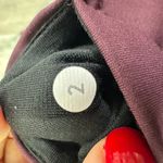 Lululemon All Meshed Up 7/8 Tight Bordeaux Drama / Flash Light Size 2 Photo 6