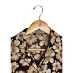 Notations  Hawaiian Button Up Size Small Tropical Y2K Blouse Floral Vintage Photo 2