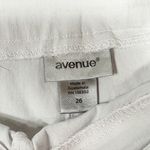 Avenue  Plus Size 26 Shorts White Solid‎ High Rise Pull On 12 Inch Stretch 1129 Photo 9