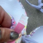 Victoria's Secret Victoria’s Secret 34C/M The Gorgeous Push-up Knockout Bikini Neon Splatter Foil Photo 3