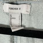 Forever 21  Blue Buttoned Bustier Tank Top Photo 4