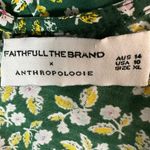 Anthropologie Faithfull The Brand Farah Midi Dress Green Ditsy Floral Size 10 Photo 14