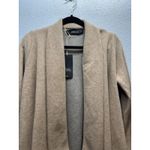 ZARA  Knit Waterfall Tan Open Cardigan Size Small New With Tags Photo 1