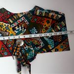 Handmade  Western Neckerchief colorful southwestern eclectic Beads 🔵 Photo 3