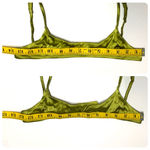 Victoria's Secret Victoria’s Secret Olive Green Silk Garter Belt – Lingerie Accessory Photo 6