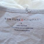 New York & Company Women’s Summer Tank Tops Size Medium Gray Photo 2
