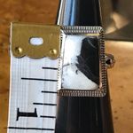 White Buffalo Sterling Silver Ring Size 7 Black Photo 5