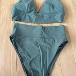 Aerie Army Green Bikini Photo 0