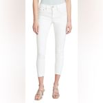 MOUSSY VINTAGE
Kelley Distressed Tapered Crop Jeans In White Size 27 Photo 9