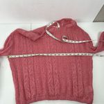 Free People Sz S Sweater Angel Soft Wool Blend Lightweight Knit Bubble Gum Pink Photo 14