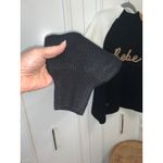 Bebe NWT Women's XL Color Block Mock Neck Pullover Sweater Multicolor Photo 2