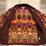 Jennifer Grace Vintage Jennifer & Grace southwest blanket tapestry textured coat jacket M Photo 8