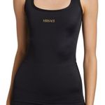 Versace Black Tank Top Photo 0