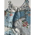 Oscar de la Renta OSCAR De La Women’s Wrap Blouse Brown Sz M Renta Floral Travel Y2K Photo 5