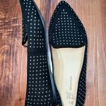 Time & Tru Black Pointed Toe Studded Flats Photo 0