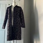 Notations Vintage Floral Longline Blazer – Elegant 90s Statement Piece Photo 7