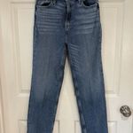 Hudson Remi Straight High-Rise Jeans Women's 28 Blue Distressed Fit 28 X 30 Photo 0
