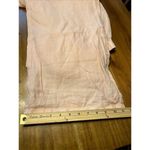 Vince Camuto  Women's Peach Linen Tie Front Wide Leg Pants Size 1X Pockets Photo 9