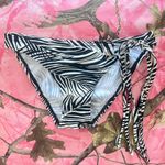 BCBGMAXAZRIA y2k vintage bcbg zebra print bikini bottoms Photo 7