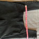 None Black Lace-Up Leggings Photo 4