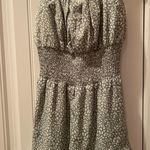 Light Green Cheetah Romper Size M Photo 0