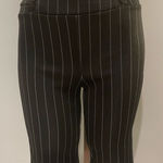 Shosho black pinstripe Bermuda shorts woman’s size small EUC Photo 0