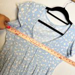 Arizona Jean Co. Blue Daisy Floral Print Tiered Dress Womens Size M‎ Casual Size M Photo 5