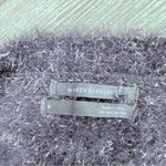 Anthropologie Anthropology long sleeve tinsel silver and grey eyelash sweater size medium Photo 2