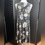 Old Navy  A Line SwingTank Dress Womens M Dark Gray Feminine Boho Beachy Cottage Photo 1