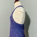 Puma Purple Athletic Sporty Muscle Women Shirt with Printed Logo Size S Photo 4