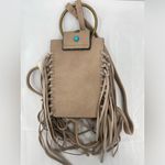 Mudd ‎ fringed faux leather crossbody phone bag Photo 3
