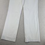 Talbots  Windsor Curvy White Straight Leg Dress Pants Womens Size 6 Lined Photo 3