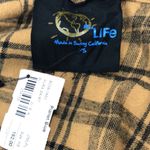 Planet Blue 🌎 wrap skirt plaid in yellow/brown XS Photo 5