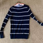 Forever 21 Striped V-Neck Sweater Photo 1