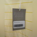 Everlane NWT  Shirt Yellow Striped Short Sleeve Organic Cotton Tee Size Large Photo 5