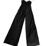 Windsor  women's black wide leg romper size medium with spaghetti straps, nwt Photo 0