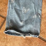 Simple Society  90's Y2K Butterfly Print Baggy Denim Jeans Size 5/27 Photo 3