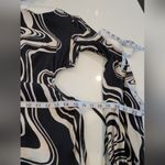 Forever 21  Black Marble Print Mini Dress Large Photo 12