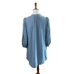 Vanessa Bruno Rosalba Long Sleeve Mini Dress Blue Size 36 Size Small Photo 2