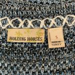 Anthropologie Holding Horses Knit Dress Small Blue Sleeveless Midi Photo 6
