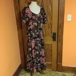 Vintage 90s feminine floral maxi dress Size M Photo 2