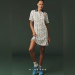  Tretorn x Anthropologie Flare Polo Mini Tennis Dress White M NWT Photo 1