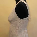 ASOS 🛍️ DESIGN Bridesmaid Blush Ruched Bodice Drape Maxi Dress Wrap Waist Sz 6 Photo 9