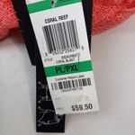 Adolfo PL Summer String Knit Shawl Petite in Dreamsickle Pink Size undefined Photo 5