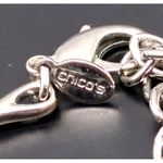 Chico's  Hammered Silver Tone Structured Collar Necklace Brutalist Minimalist Photo 7